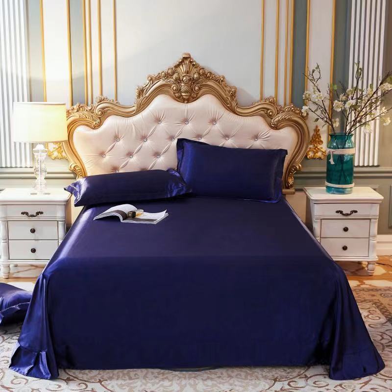 moregrowth101 double-sided ice silk bed sheet