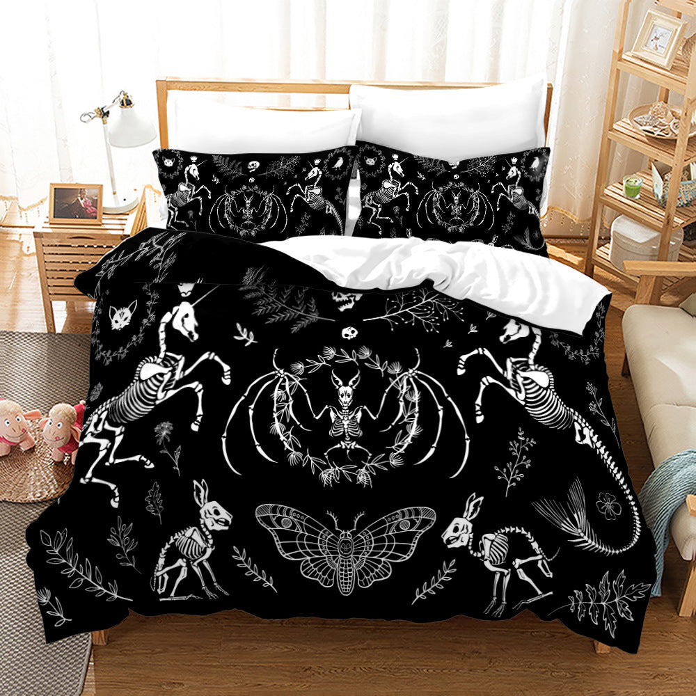 moregrowth101 Acherontia Lachesis printed bed sheet