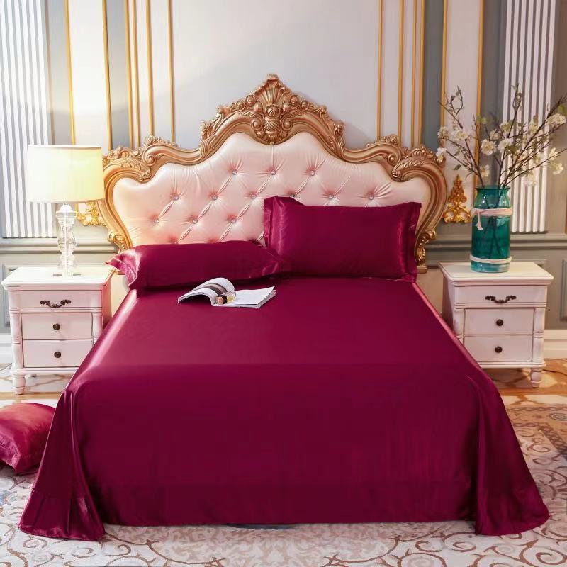 moregrowth101 double-sided ice silk bed sheet