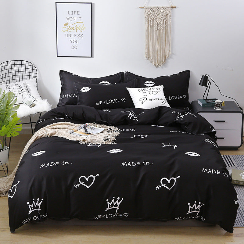 moregrowth101 four-piece bedding set