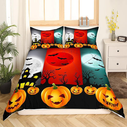 moregrowth101 Halloween three-piece bedding set