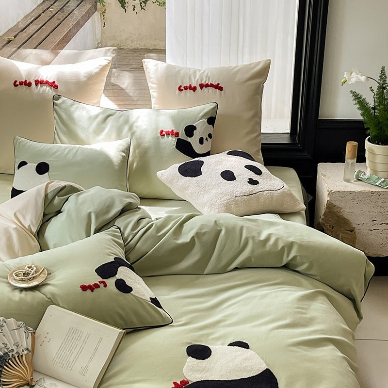 moregrowth101 cartoon cute cotton duvet cover