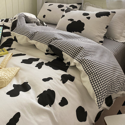 moregrowth101 pure cotton four-piece bedding set
