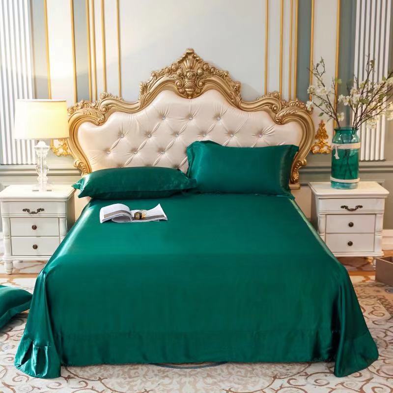 moregrowth101 double-sided ice silk bed sheet
