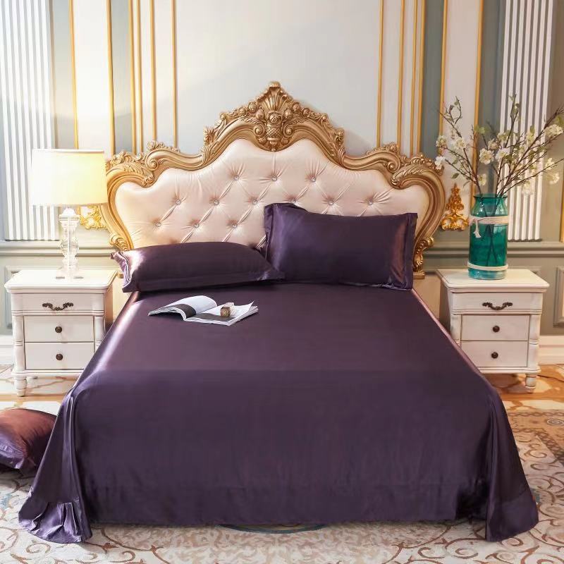 moregrowth101 double-sided ice silk bed sheet