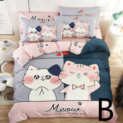 moregrowth101 cute cartoon children bed sheet