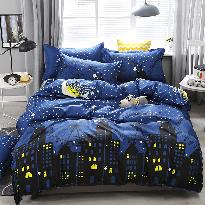 moregrowth101 four-piece bedding set