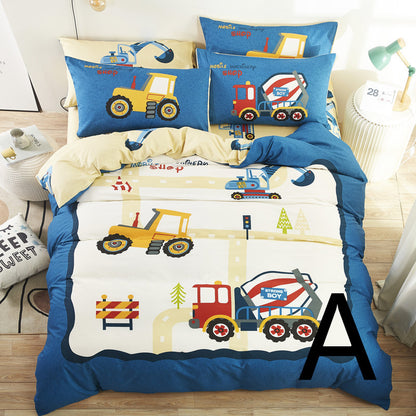 moregrowth101 cute cartoon children bed sheet