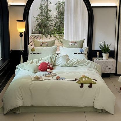 moregrowth101 cartoon cute cotton duvet cover