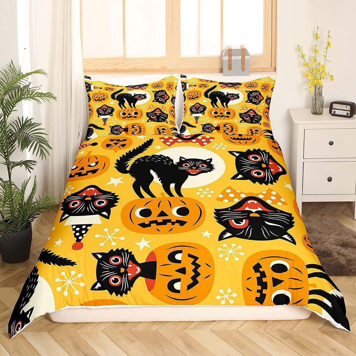 moregrowth101 Halloween three-piece bedding set