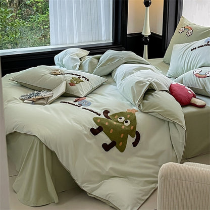 moregrowth101 cartoon cute cotton duvet cover