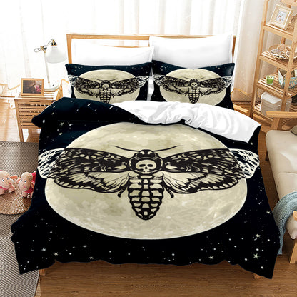 moregrowth101 Acherontia Lachesis printed bed sheet